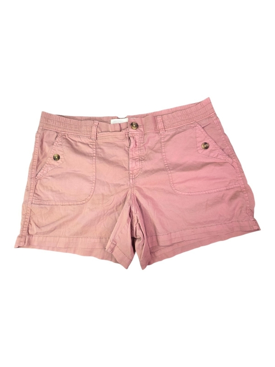 Sonoma Pants - SONOMA Goods For Life Women's Size 16 Pink Utility Cargo Shorts Elastic Waist